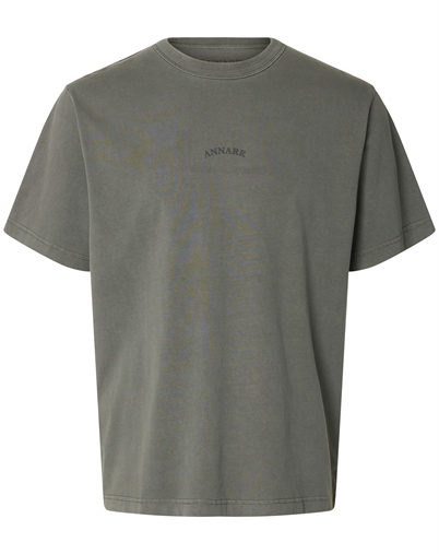 ANNARR - ANRRo Surfer O-Neck T-Shirt - Pewter